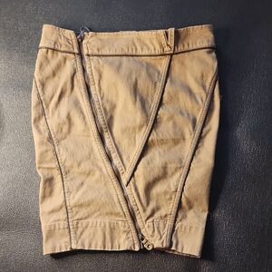 Diesel Tan/ Khaki Pencil Skirt for Women, Size 27, great condition